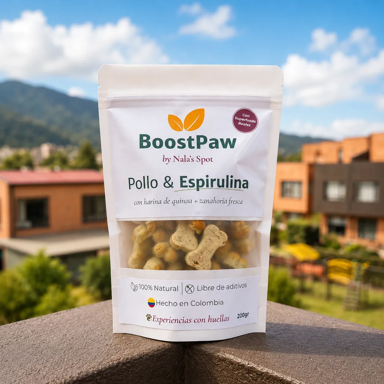 BoostPaw Pollo & Espirulina - 200g