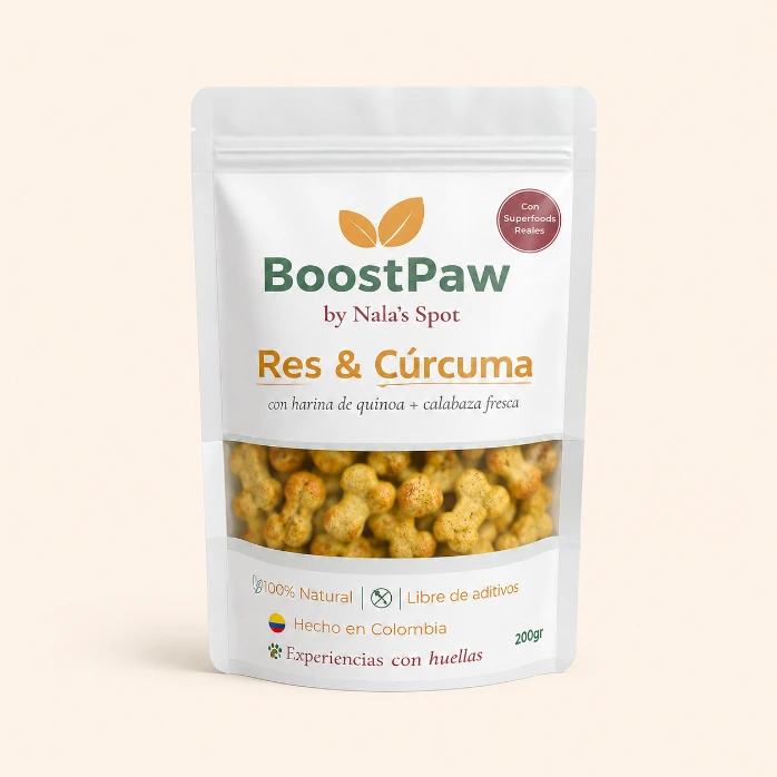 [BP-RES-200] BoostPaw Res & Cúrcuma - 200g
