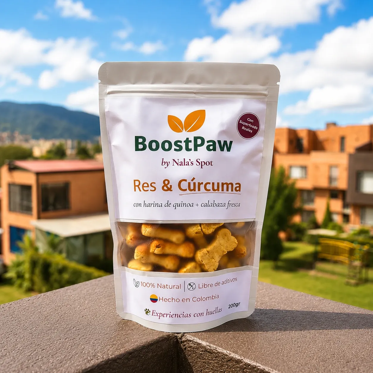 [BP-RES-200] BoostPaw Res & Cúrcuma - 200g