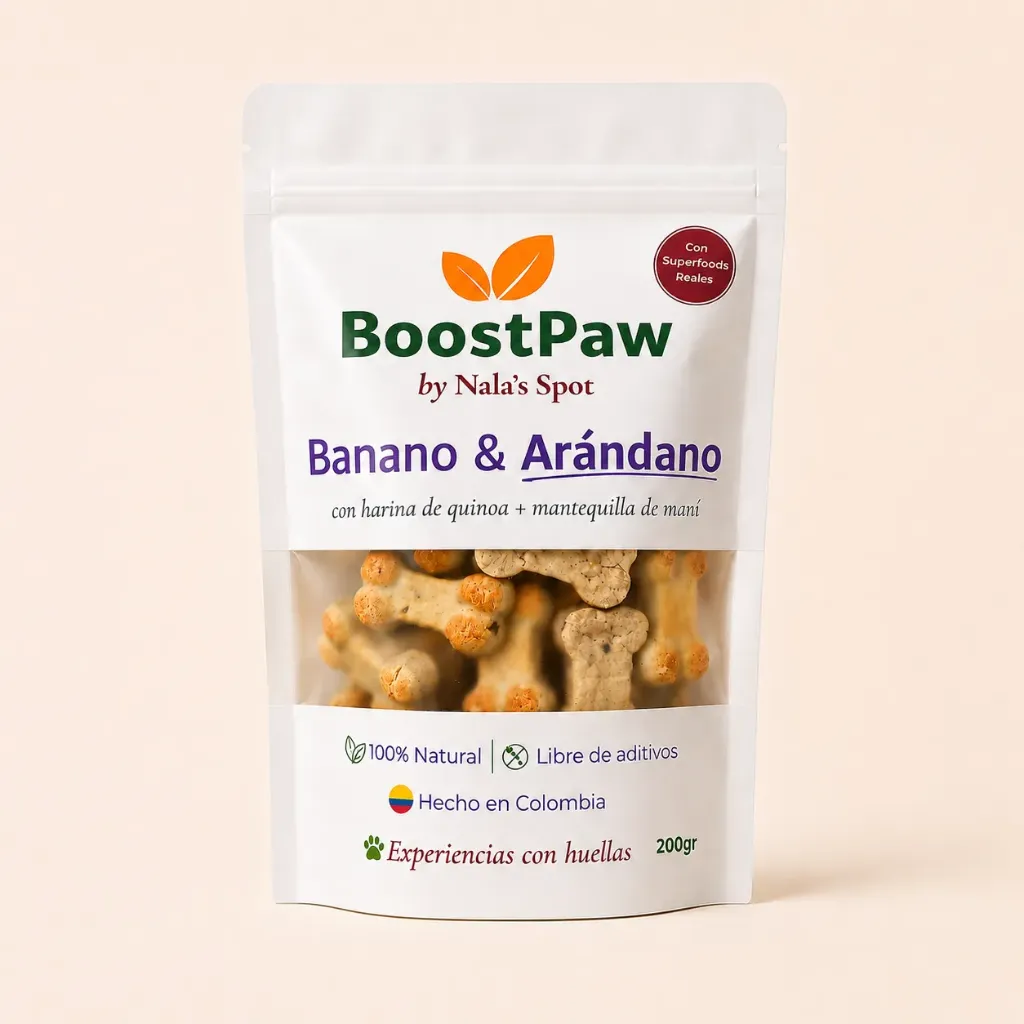 [BP-BANANO-200] BoostPaw Banano & Arándano - 200g